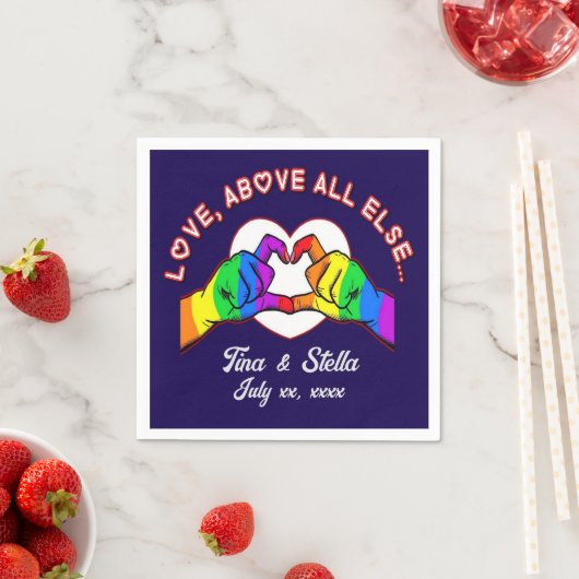 Liefde boven alles Else Napkins Servet (Insitu)