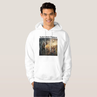Liefde boven macht - Inspirerende wereldvrede Graf Hoodie