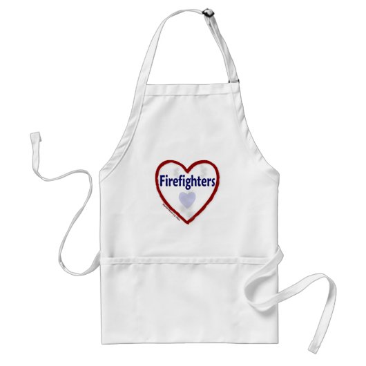Liefde: Brandweer - Schort (Voorkant)