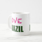 Liefde Brazilië Koffiemok (Voorkant links)