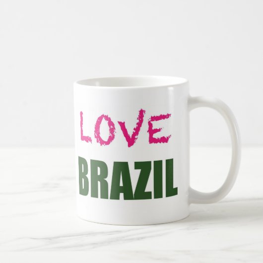 Liefde Brazilië Koffiemok (Rechts)