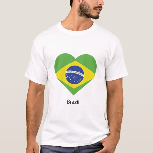 Liefde Brazilië T-shirt (Voorkant)