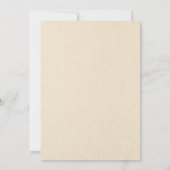 Liefde breekt bruidsdoucheuitnodiging kaart (Achterkant)