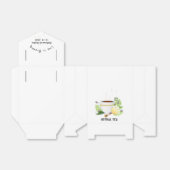 Liefde breekt tea Wedding Bedankdoosjes (Uitgevouwen)