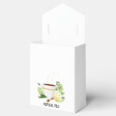 Liefde breekt tea Wedding Bedankdoosjes (Geopend)