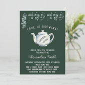 Liefde breekt Vrijgezellenfeest Eucalyptus Kaart (Staand voorkant)