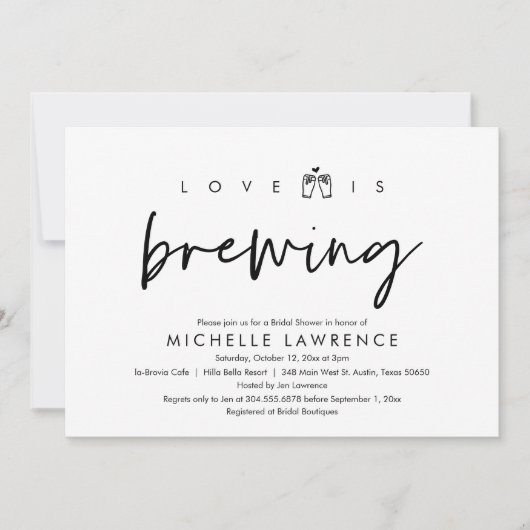 Liefde breekt, Vrijgezellenfeest van Beer Party Kaart (Voorkant)