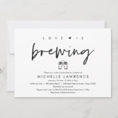 Liefde breekt, Vrijgezellenfeest van Beer Party Kaart (Voorkant)