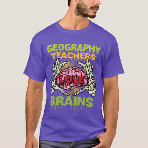 Liefde Brein Geschiedenis Professor Cadeau familie T-shirt