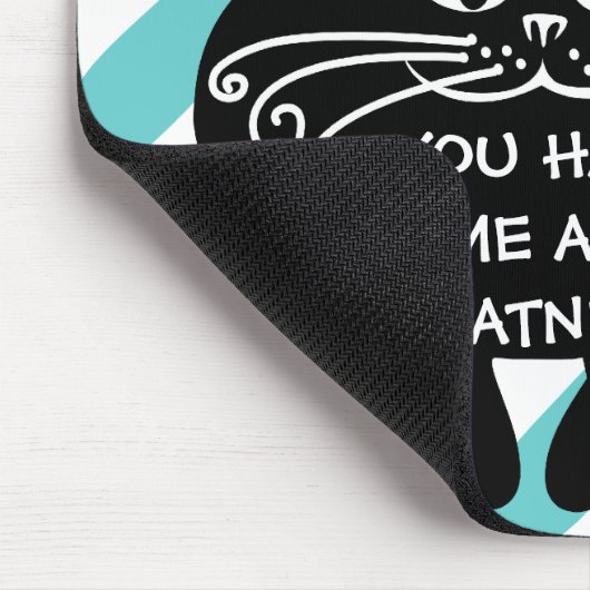 Liefde brief van mijn kat: je kunt mijn liefde kop muismat (Hoek)