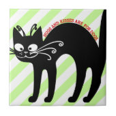 Liefde brief van mijn kat: katteetiquette tegeltje (Voorkant)