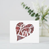 Liefde Briefkaart (Staand voorkant)