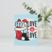 Liefde Briefkaart (Staand voorkant)