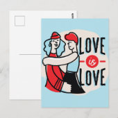 Liefde Briefkaart (Voorkant / Achterkant)