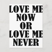 liefde briefkaart (Voorkant)