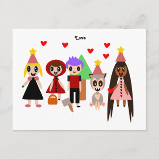 Liefde Briefkaart