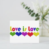 Liefde Briefkaart (Staand voorkant)