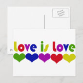 Liefde Briefkaart (Voorkant / Achterkant)