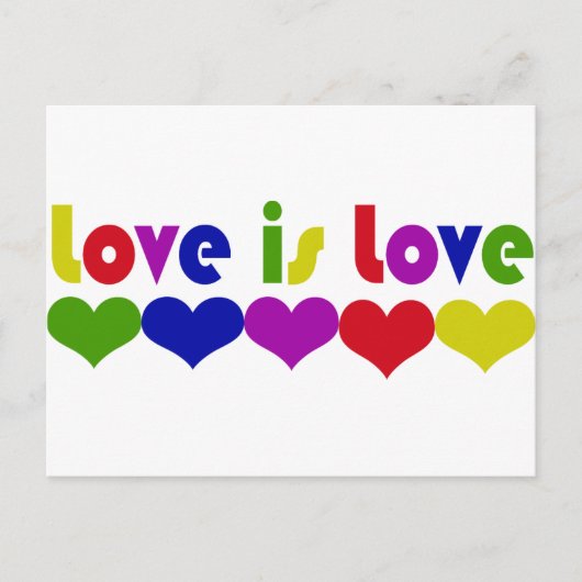 Liefde Briefkaart (Voorkant)
