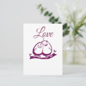 Liefde Briefkaart (Staand voorkant)