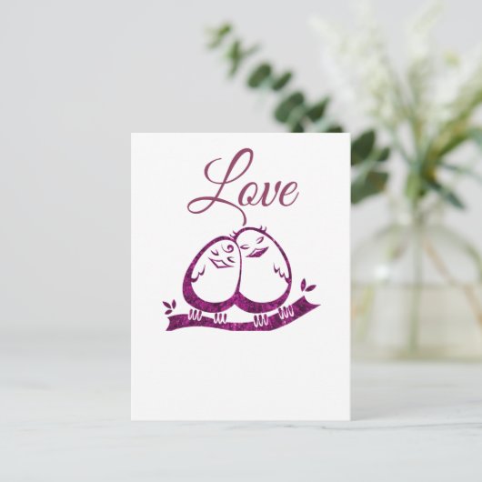 Liefde Briefkaart (Staand voorkant)