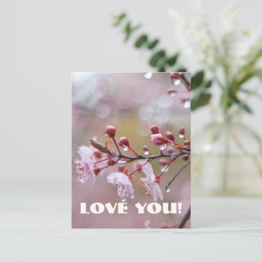 Liefde Briefkaart (Staand voorkant)