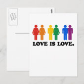 Liefde Briefkaart (Voorkant / Achterkant)