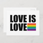 Liefde Briefkaart (Voorkant / Achterkant)