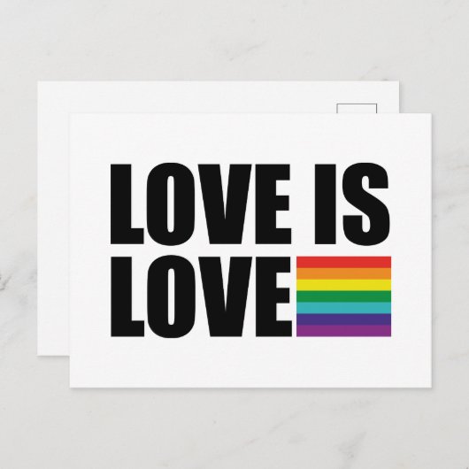 Liefde Briefkaart (Voorkant / Achterkant)