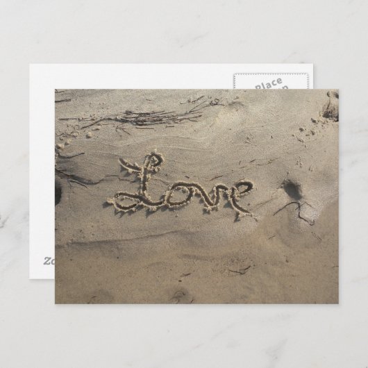 Liefde Briefkaart (Voorkant / Achterkant)