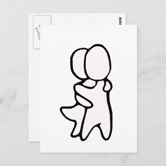 Liefde Briefkaart (Voorkant / Achterkant)