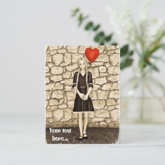  liefde briefkaart (Staand voorkant)