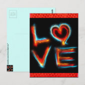 Liefde Briefkaart (Voorkant / Achterkant)