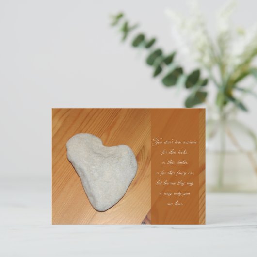 Liefde Briefkaart (Staand voorkant)