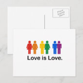 Liefde Briefkaart (Voorkant / Achterkant)