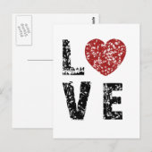 Liefde Briefkaart (Voorkant / Achterkant)