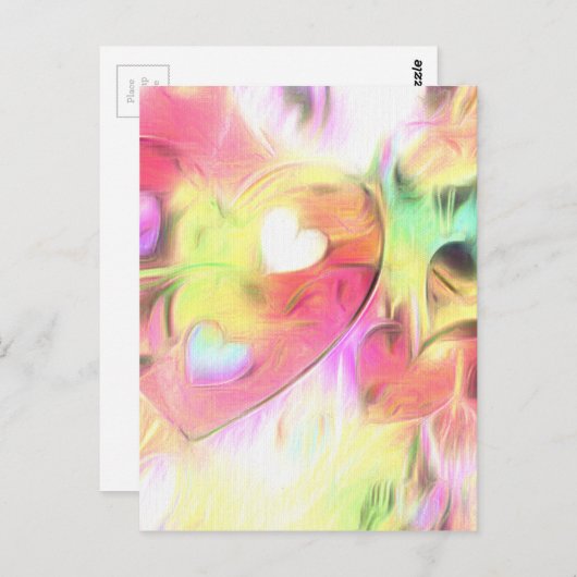 Liefde Briefkaart (Voorkant / Achterkant)