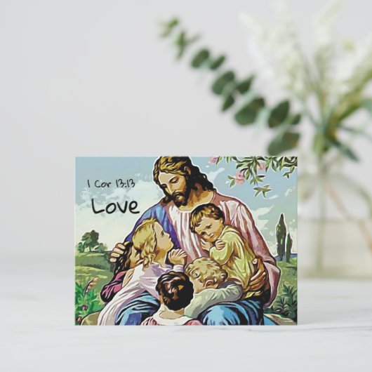 Liefde Briefkaart (Staand voorkant)