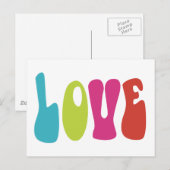 Liefde Briefkaart (Voorkant / Achterkant)