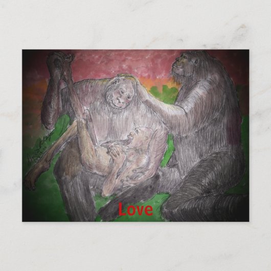 Liefde Briefkaart (Voorkant)