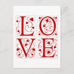 liefde briefkaart