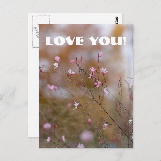 Liefde Briefkaart (Voorkant / Achterkant)