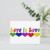 Liefde Briefkaart (Staand voorkant)