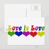 Liefde Briefkaart (Voorkant / Achterkant)