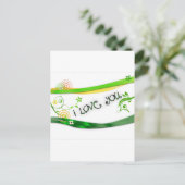 Liefde Briefkaart (Staand voorkant)