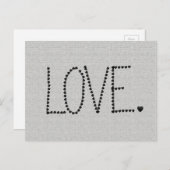 Liefde Briefkaart (Voorkant / Achterkant)