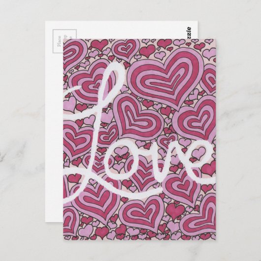 Liefde Briefkaart (Voorkant / Achterkant)