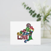 Liefde - briefkaart (Staand voorkant)