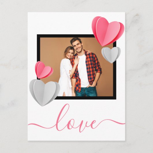 liefde briefkaart (Voorkant)