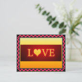 Liefde Briefkaart (Staand voorkant)